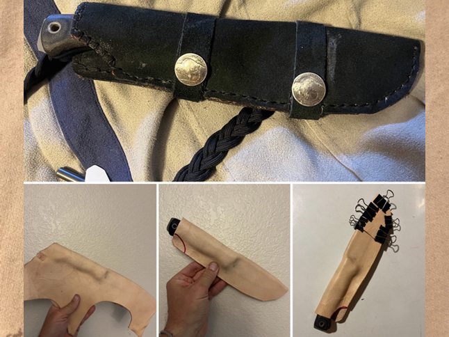 Best Bushcraft Knife - Custom Sheath