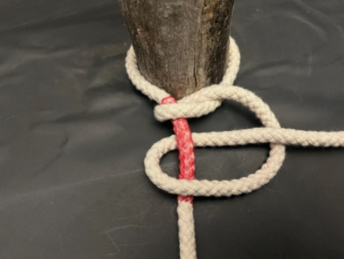 How to Tie The Double Half-Hitch Knot-6a