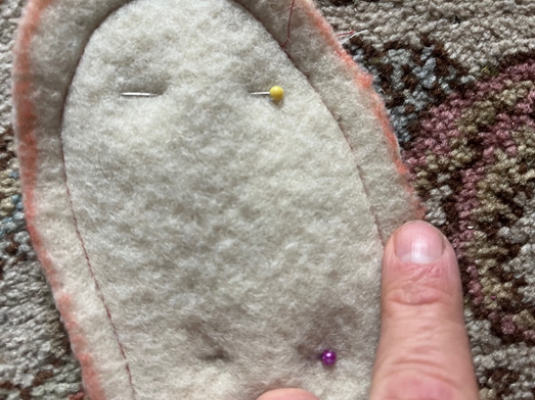 Wool Inserts Step 8