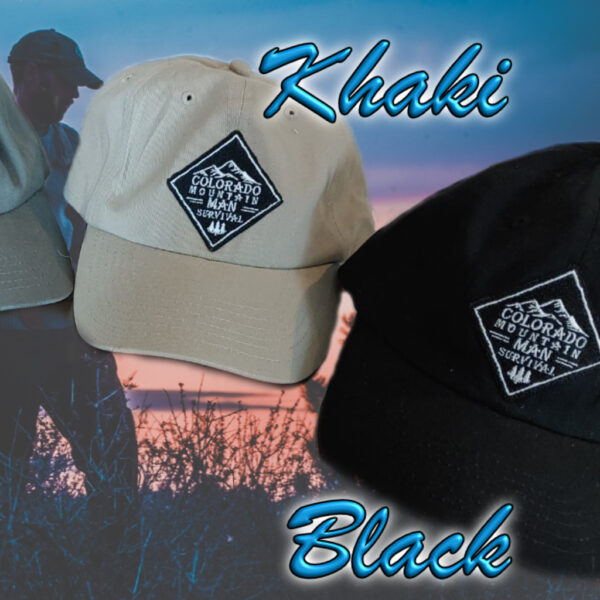 Ball Cap - Black - Khaki