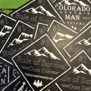 STICKER – DONT DIE VINYL LOGO
