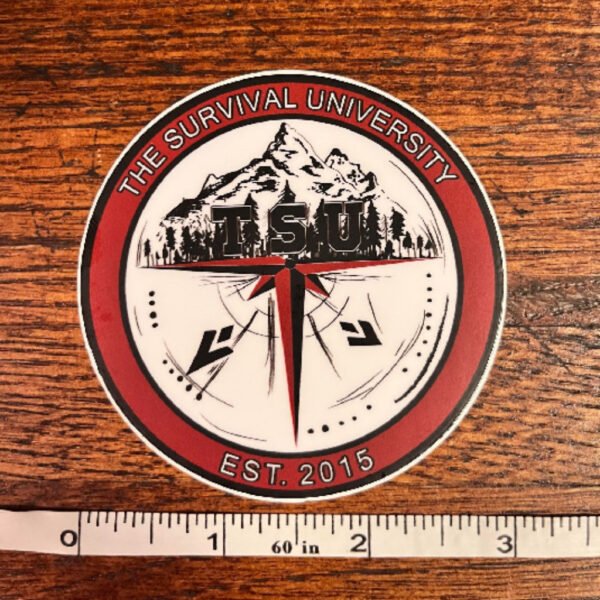 TSU STICKER – VINYL LOGO size