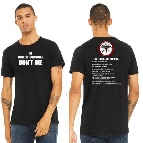 Top 10 Rules of Survival Shirt Mens