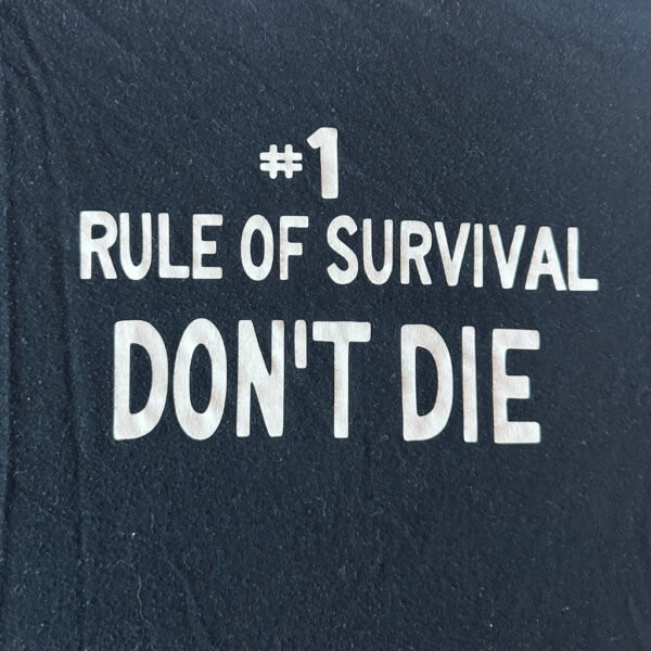 Women’s “Top 10 Rules of Survival” T-shirt - Image 3