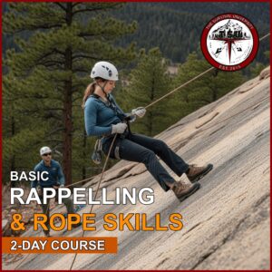 Basic Rappelling and Rope Skills Course at Mountain Camp Colorado