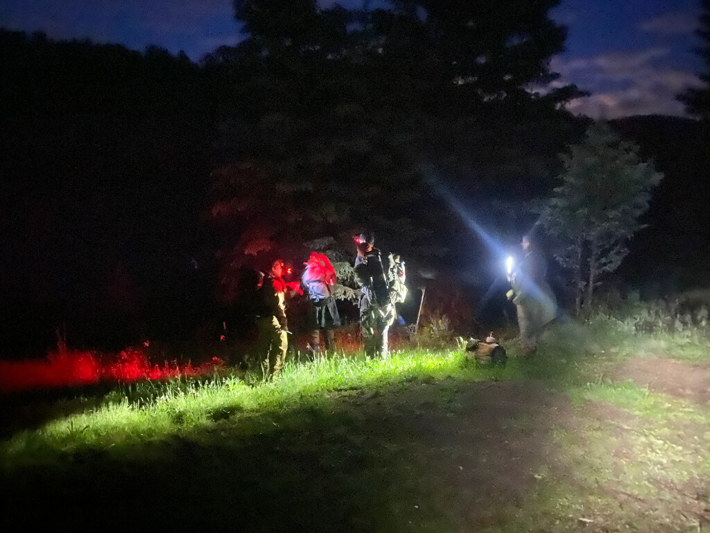 wilderness first aid scene assessment at night evaluating environment before patient care